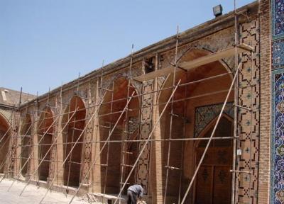 شروع مرحله جدید سامان دهی و مرمت مسجد جامع عتیق قزوین