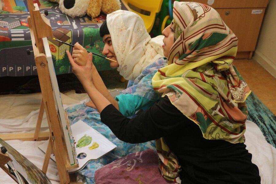 زندگی بچه های آسمان روی بوم